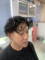 スペースシグマ 理容 美容&nbsp;ツーブロックツイストパーマ
