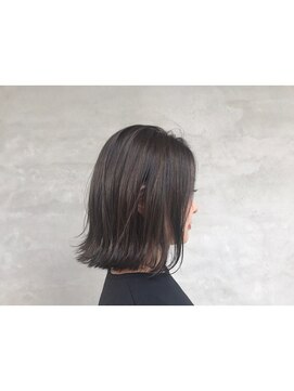 ポートヘアサロン(PORT HAIR SALON) 透明感アッシュ外ハネボブ