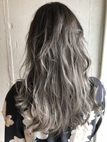 エイト 福岡天神店(EIGHT fukuoka)&nbsp;【EIGHT福岡】nabe_欧米風バレイヤージュペールSilver☆☆