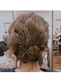 ルーズなボブアレンジ