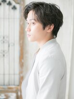 モッズヘア メン 南越谷南口店(mod's hair men) ビジネスでも◎ワイルドアップバングd