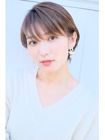 ラミ(L'ami)&nbsp;【東 純平】大人かわいい 小顔 シースルー ショートボブ