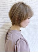 【morio札幌】札幌ショート大人かわいい丸みショートボブ