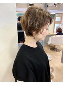 ハイライトでつくる外国人風大人ショート!!