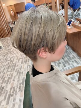 ビーチ ヘア メイク 綱島店(BEACH hair make) マッシュヘアー/ハイトーン/ブロンドヘア/外国人風カラー/艶感