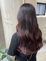 トゥーリ 春日店(tuuli)&nbsp;tuuli☆30代40代ペールベージュ切りっぱなしロング　153