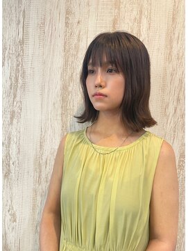 コットンウェーブ(COTTONWAVE) 重めのきりっぱなしボブ