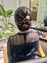 スミ(sumi)&nbsp;ヘアセット×編みこみアップ