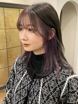 パークレーン アイス イヴェン(park lane ICI yeven)&nbsp;顔まわりカット×インナーカラー