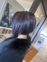 コワファースト  させぼ五番街店(COIFF1RST)&nbsp;前下がり×ラベンダーカラー