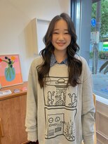 ヘアーアイスカルテット(HAIR ICI QUARTET)&nbsp;韓国ヘア似合わせレイヤーカット前髪顔周りカット大人美人