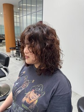 ガリカ 大名(Gallica) <オバマ>簡単スタイリングしっかりカール感のあるくせ毛風パーマ