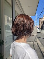 モヅ美容室 チェルム 四日市店(MOZ美容室 cheRm) ミニボブ×パーマ