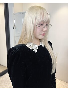 フラム 渋谷(flamme) 抜きっぱなしブリーチ