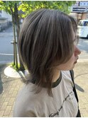 髪の毛育成中のヘアスタイル