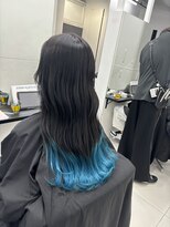 アライブ ハラジュク(ALIVE harajuku) 【ALIVE 夕貴】水色グラデーションカラー