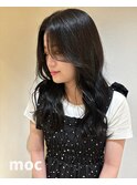 ロングヘアスタイル