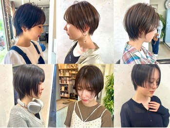 リリィエモ(Lily emo)の写真/こだわりのカット技術でどこから見ても綺麗を実現♪毛先までまとまりやすく扱いやすいショートヘア★