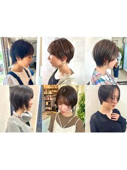 こだわりのカット技術でどこから見ても綺麗を実現♪毛先までまとまりやすく扱いやすいショートヘア★