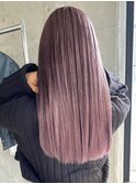 ミルクティーベージュダブルカラーケアブリーチインナーカラー