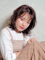 テーラヘアー 稲毛店(TELA HAIR)&nbsp;ミディアムボブ×グレージュ【TELA HAIR 稲毛店】