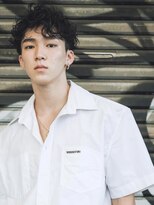 ダグラスヘア フォーシーム 三重 四日市(Douglas hair FOUR SEAM)&nbsp;【スパイラルパーマ】ランダムスパイラルメンズマッシュ