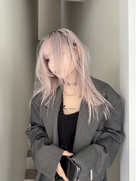 サイ(sai) 前髪/アンブレラカラー/こなれミディ/イメチェン/ウェーブパーマ