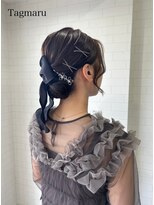 タグマル&nbsp;結婚式ヘアセット☆タイトシニヨン☆