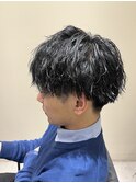 ナチュラル波巻きパーマ