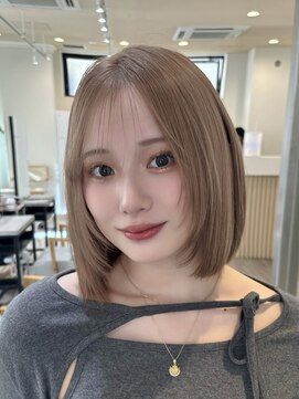アンバー 池袋(amber) スタイリング簡単♪映えるレイヤーボブ