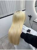 抜きっぱなしホワイトブロンド