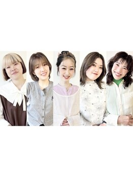 【松戸駅】女性stylist多数在籍♪丁寧なカウンセリングと心遣いで特別なサロンタイムを―。