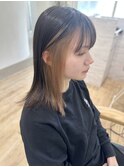 say.ホワイトグレージュチェリーブラウンイヤリングカラー
