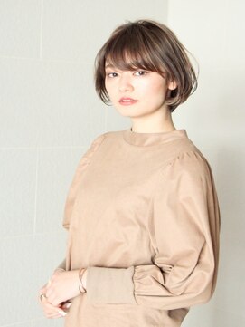 ソッリーソ ヘア(sorriso hair) 【sorriso hair桜山】大人可愛い☆ナチュラルショートボブ