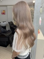 ペレ アネックス 大阪梅田茶屋町店(PELE ANNEX)&nbsp;くびれヘア/アプリコットオレンジ/ハイライトカラー/梅田