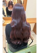 ペッツ(PETZ)&nbsp;【増田】カシスピンクカラー/ブリーチなし/ダブルカラー