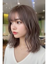 圧倒的な『透明感・ツヤ』はダメージカットカラーの【イルミナカラー】