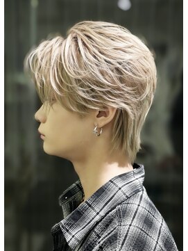 オーシャントーキョーウエスト 心斎橋 (OCEAN TOKYO WEST) ニュアンスパーマルーツカラーセンターパート