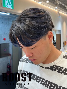 ルースト 渋谷店(ROOST) MEN’S HAIR/曲がる縮毛矯正/フェザーパーマ/渋谷