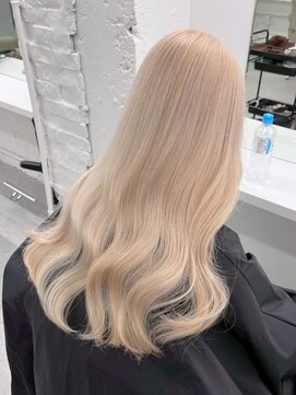 ベレーザ 渋谷神南(Beleza) 16668ホワイトブロンドシルバーベージュミルクティーカラー