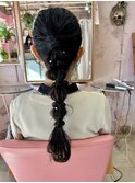 大人かわいいヘアアレンジ20代30代40代☆髪質改善【Pink】