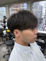 ニコ トウキョウ ロジック(nico TOKYO Logic) メンズマッシュツーブロックシースルーマッシュマッシュウルフ