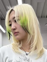 ウィコ 新宿(WICO)&nbsp;ポイントデザインイメチェン/ピンクベージュ/前髪/新宿駅