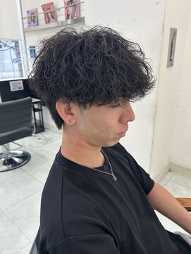 ネクスト 静岡店(NEXT) シャドウパーマ 波巻きパーマ 静岡駅 メンズパーマ