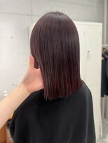 ローウェ 渋谷(Louwe)&nbsp;ラベンダーピンク × ボブ【Louwe 渋谷 mitsuki】