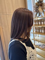 エム バイ ブローチェ(em by BROCHE)&nbsp;透明感ブラウン×ボブスタイル
