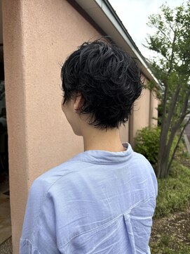 アルファサリダ(ALPHA SALIDA) 簡単可愛いショートパーマ/マッシュショート