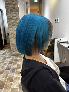 スターリバー(STAR RIVER) 派手色 ターコイズブルー
