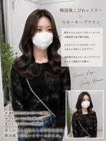 トレヘアー 京都 烏丸(tRe hair)&nbsp;【加藤】レイヤー/アッシュブラウン/透明感カラー/髪質改善/韓国