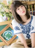 *+COVER HAIR+*…品行方正♪Aラインミディa